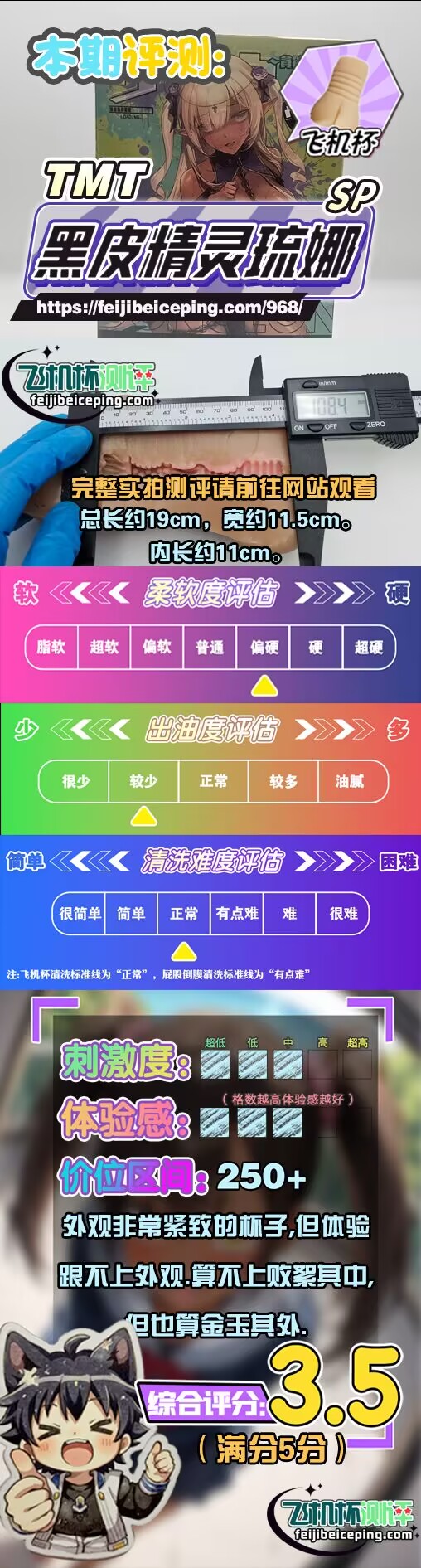 TMT黑皮精灵琉娜飞机杯测评