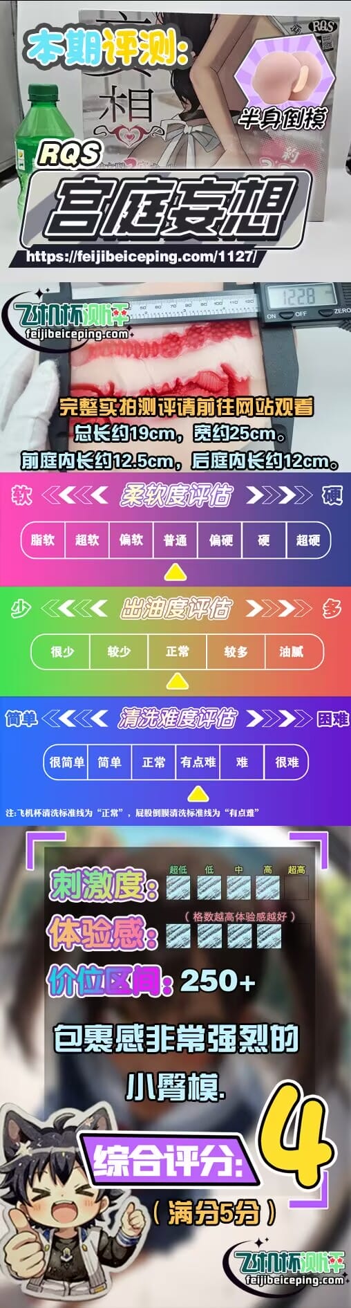 RQS宫庭妄想飞机杯倒模测评