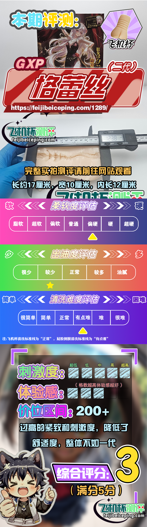 GXP格蕾丝二代飞机杯测评