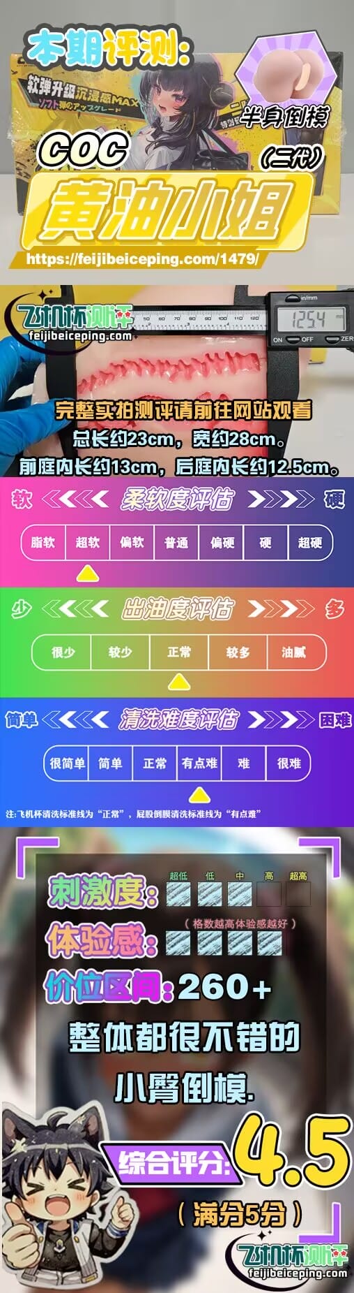 coc黄油小姐二代飞机杯测评