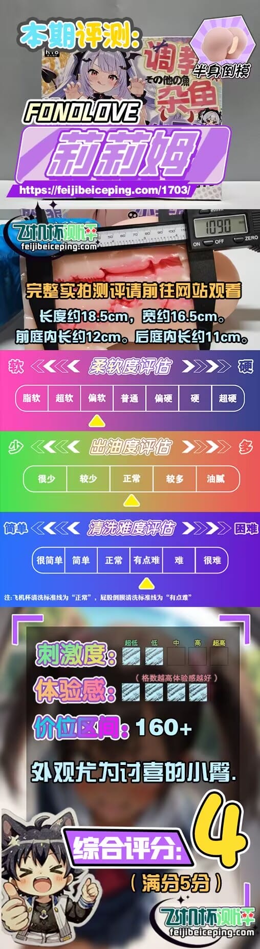 FONDLOVE莉莉姆飞机杯测评