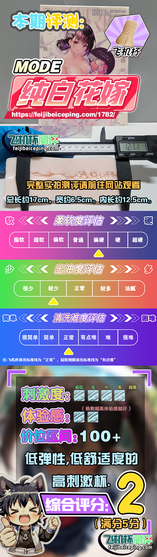 MODE纯白花嫁飞机杯测评